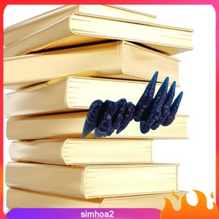 [Simhoa2] ที่คั่นหนังสือ รูปกรงเล็บปีศาจ 3D เครื่องเขียน สําหรับคนรักหนังสือ โรงเรียน สํานักงาน อ่านหนังสือ