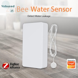 [Yobusad.th] Tuya ZigBee รีโมตควบคุมระยะไกล เซนเซอร์น้ํารั่ว 2.4GHz สําหรับอพาร์ทเมนต์