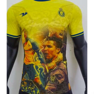 2324 Al-Nassr FC เสื้อเชิ้ต คุณภาพสูง AAA+