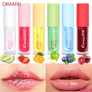 2ml Cmaadu รสผลไม้อุณหภูมิเปลี่ยนสี Lip Glaze ลิปกลอสลิปสติกให้ความชุ่มชื้น yuee