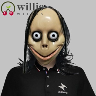 Willis หน้ากากผี น่ากลัว ตกแต่งปาร์ตี้ฮาโลวีน ผมยาว คลุมใบหน้า