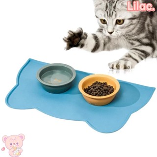 Lilac แผ่นรองจาน ชาม ซิลิโคน กันน้ํา กันรั่ว
