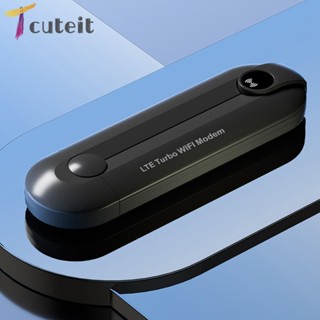 Tcuteit เราเตอร์ 4G LTE Mini 4G สําหรับซิมการ์ด อินเตอร์เน็ต แบบพกพา