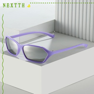 Nextth Y2k แว่นตากันแดด ป้องกัน UV400 สไตล์เรโทร สําหรับผู้หญิง