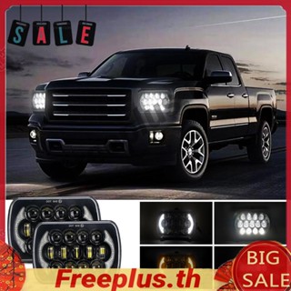 ไฟหน้า LED DRL สูงต่ํา 300W 5x7 7x6 นิ้ว สําหรับ Jeep Chevy [freeplus.th]