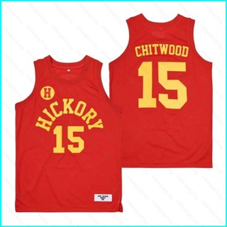 เสื้อกีฬาบาสเก็ตบอล แขนกุด ลายทีม Comic No.15 Jimmy Chitwood Hickory Hoosiers High Schoo พลัสไซซ์ สําหรับผู้ชาย และผู้หญิง