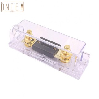 【ONCEMOREAGAIN】Car Auto Fuse Holder Bolt-on Fuse Automotive Audio Fuse Holders Fusible Link