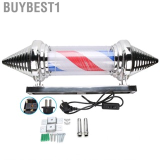 Buybest1 Barber Shop Rotating   Pole Light Hair Salon Sign Red White Blue 2021