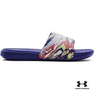 Under Armour UA  Mens Ansa Graphic Slides อันเดอร์ อาร์เมอร์ รองเท้าแตะสำหรับผู้ชาย