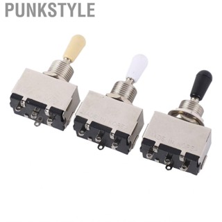 Punkstyle Electric Guitar Toggle Switch   Diversity 3 Way for Music Performance