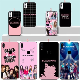 Vivo Y95 Y93 Y91 C Y81 Y81s Y71 V5 V5s Y67 Y69 H7 การ์ตูนอนิเมะ BlackPink เคสโทรศัพท์ แบบนิ่ม สีดํา