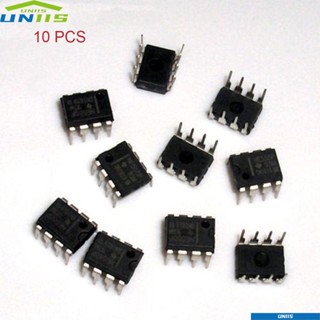 Uniis ตัวจับเวลา IC NE555P NE555 10 ชิ้น