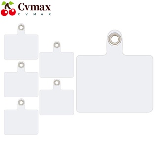 Cvmax สายคล้องโทรศัพท์มือถือ PVC แบบใส ทนทาน อุปกรณ์เสริม สําหรับสมาร์ทโฟน