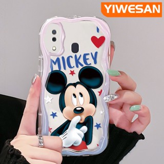 ใหม่ เคสโทรศัพท์มือถือ ซิลิโคนนิ่ม ใส กันกระแทก ลายการ์ตูนมิกกี้เมาส์ สีสันสดใส สําหรับ Samsung galaxy A30 A20 A31 A32 M10s