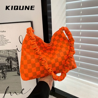 KIQUNE  กระเป๋าผู้หญิงสะพายข้าง กระเป๋าสะพาย ข้าง 2023 NEW   Comfortable fashion Chic High quality L91TTXW 37Z230910