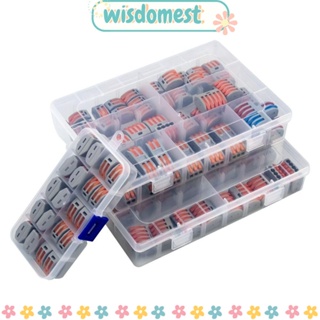 WISDOMEST ชุดเครื่องมือเชื่อมต่อสายไฟ แบบต่อเร็ว 60 ชิ้น