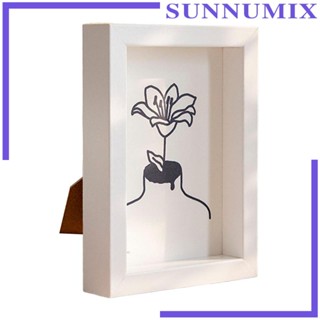 [Sunnimix] กรอบรูปไม้ ทรงสี่เหลี่ยม สไตล์โมเดิร์น สําหรับตกแต่งบ้าน ข้างเตียง ห้องนอน หอพัก