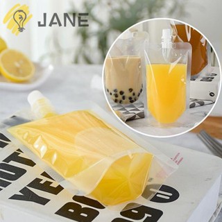 Jane ถุงพลาสติกใส ขนาด 200 มล. สําหรับใส่เครื่องดื่ม นม