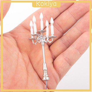 [Kokiya] เชิงเทียน LED 1:87 สําหรับบ้านตุ๊กตา DIY