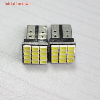 [Initiationdawn] หลอดไฟเลี้ยวรถยนต์ LED T10 3020 12 SMD สีขาว 1 ชิ้น