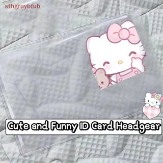 Sthb Sanrio เคสใส กันน้ํา สําหรับใส่บัตรเครดิต บัตรประจําตัวประชาชน บัตรรถบัส