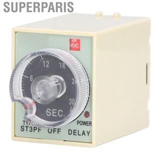 Superparis Power Off Delay Timer  Durable 200-220V Input 100000 Life 30S Time Relay for Mechatronics