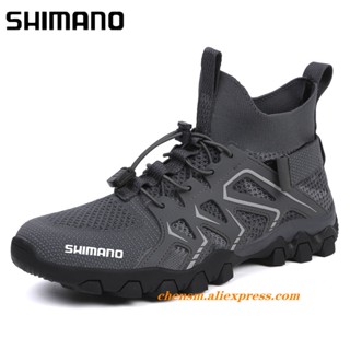 Shimano รองเท้าผ้าใบลําลอง ผ้าตาข่าย ระบายอากาศ ใส่สบาย เหมาะกับการวิ่ง เล่นกีฬา ตั้งแคมป์ เดินป่า ไซซ์ 35-46