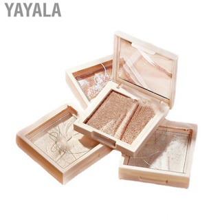 Yayala Highlight Palettes Pearlescent Three Dimensional Glitter Portable Face Brightener