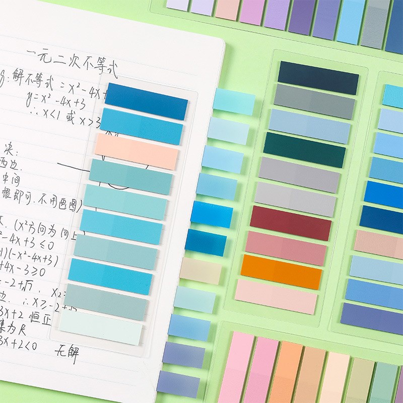 200 ชิ้นเครื่องหมายหน้า Sticky Index Tabs Flag Tabs Self กาว Sticky Notes สําหรับหน้าทําเครื่องหมายและเน้นสํานักงานโรงเรียน