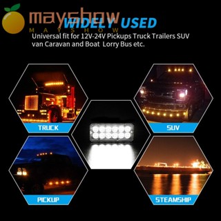 Mayshow ไฟเตือน LED DC 12V กันน้ํา ทนทาน อุปกรณ์เสริม สําหรับรถบรรทุก