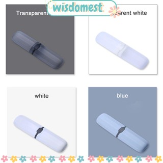 WISDOMEST กล่องเก็บแปรงสีฟัน สําหรับเดินทาง ตั้งแคมป์ ใช้ในครัวเรือน