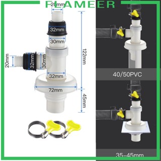 [Flameer] อะแดปเตอร์เชื่อมต่อท่อระบายน้ํา สําหรับอ่างล้างจาน อ่างล้างจาน