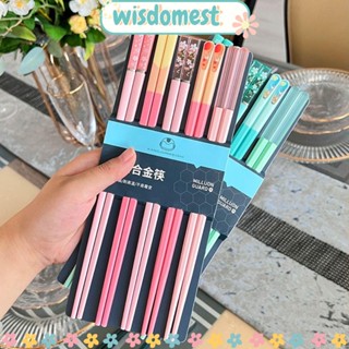 Wisdomest ตะเกียบบนโต๊ะอาหาร ตะเกียบจีน ตะเกียบ