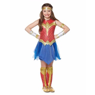 [0717]JHLQ-COS-G Childrens Wonder Woman Movie Heroine Halloween Role Game Play Outfit Princess Dress princess dress  cosplay  MAGQ