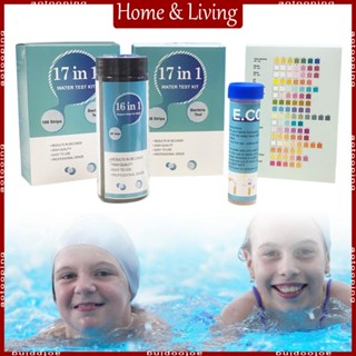 Aotoo แถบทดสอบคุณภาพน้ํา 16-in-1 สําหรับตู้ปลา 100 ชิ้น