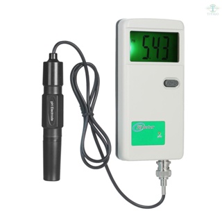 pH Meter High Precision Portable pH Tester Backlight Display Water Quality Tester for Laboratory Drinking Water Hydroponics Aquarium Swimming pool White PH-3012B