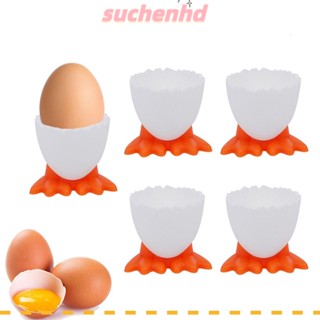 SUCHENHD ที่วางแก้ว รูปไข่ 1/2/4 ชิ้น