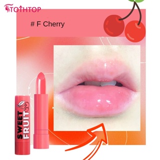 Omga Fruit Pulp ลิปสติกเปลี่ยนสี Natural Lip Balm อุณหภูมิเปลี่ยนสีธรรมชาติ Lasting Moisturizing Makeup Lip Makeup [TOP]