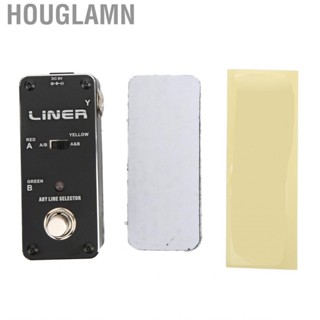 Houglamn Line Selector Guitar Pedal  Transparent  Mini Guitars Effect Pedals for Musical Instrument