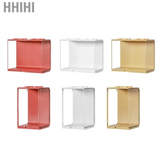 Hhihi Doll Display Case  Stackable ABS Multifunctional Toy Box Three Sides Transparent for Office