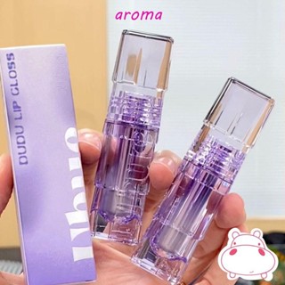 Aroma ลิปสติก ลิปกลอส เนื้อแมตต์กํามะหยี่ ติดทนนาน สีนู้ด ธรรมชาติ ฤดูใบไม้ร่วง ฤดูหนาว