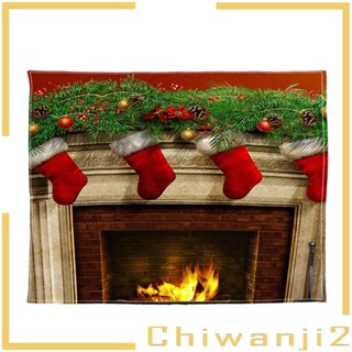 [Chiwanji2] Snowman_1 ผ้าห่มสักหลาด น้ําหนักเบา ลายคริสต์มาส 130x150 ซม.