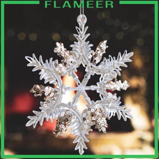 [Flameer] จี้เกล็ดหิมะ สําหรับตกแต่งต้นคริสต์มาส ปีใหม่ DIY