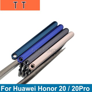  อะไหล่ถาดซิมการ์ดนาโน SD MicroSD แบบเปลี่ยน สําหรับ Huawei Honor 20 Pro 20Pro