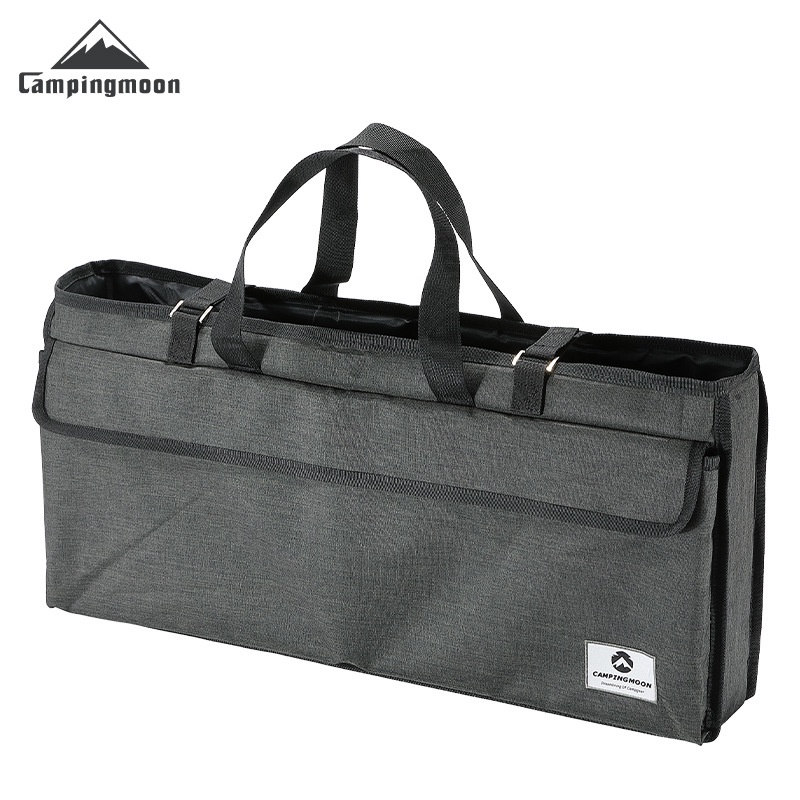 Campingmoon B-229-H Outdoor Camping กระเป๋าเก็บผ้า Oxford แบบพกพาแบบพกพา Venue Rack โต๊ะพับกระเป๋าเก็บอุปกรณ์ตั้งแคมป์