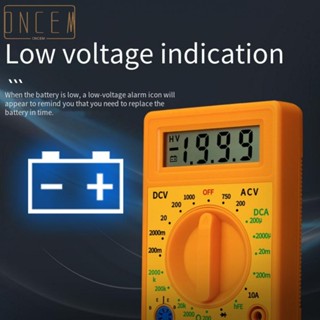 【ONCEMOREAGAIN】DT830G Digital Voltmeter Ammeter Ohmmeter Fast and Reliable Measurement