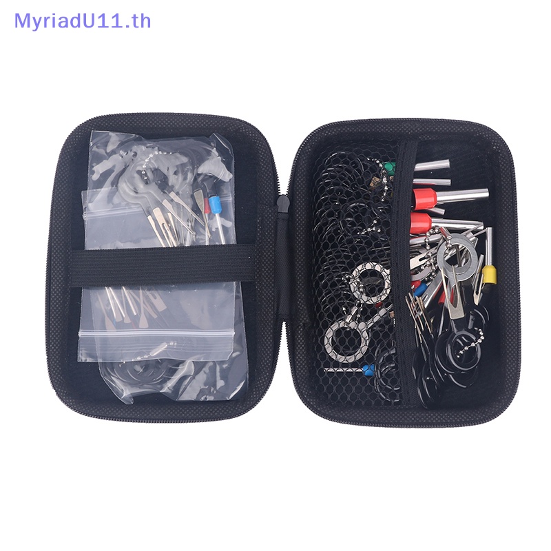 Myriadu ชุดเครื่องมือถอดขั้วต่อรถยนต์ ปลั๊กสไตลัส 82 ชิ้นต่อชุด