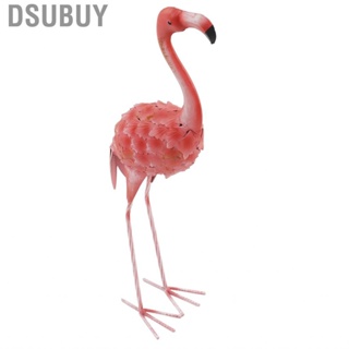 Dsubuy Flamingo Garden StatuesLifelike Iron Statue Metal Birds Yard Art