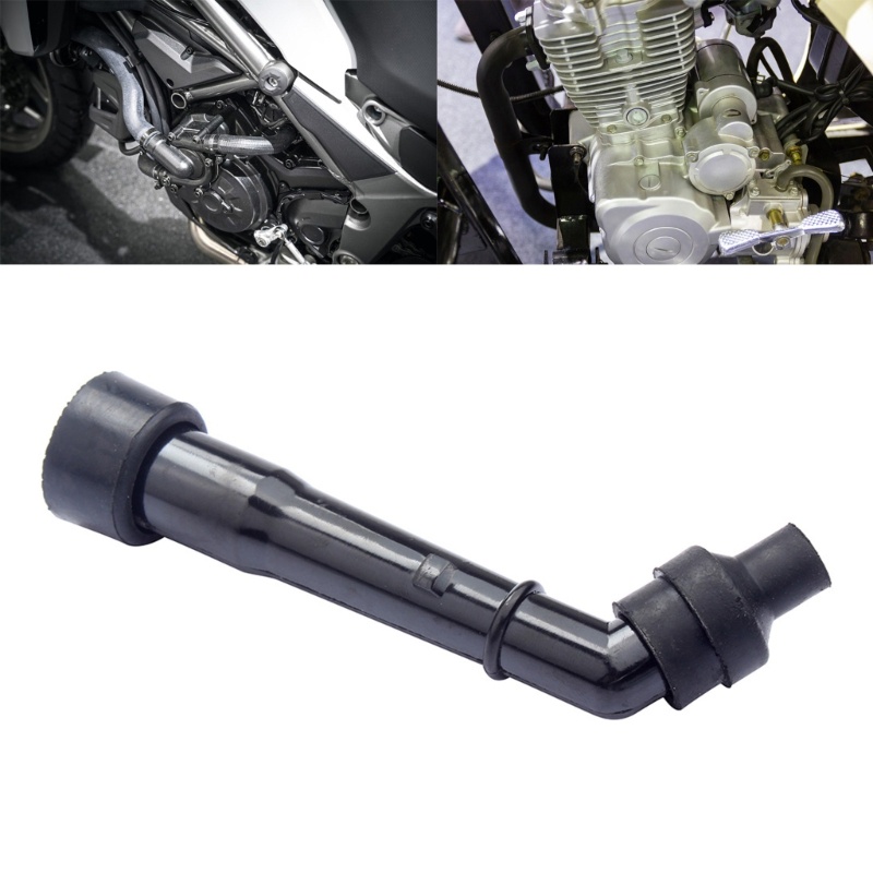 TG Universal 102 องศารถจักรยานยนต์จุดระเบิด Spark Plug Cap ยาง Resistor Cover ใช้งานร่วมกับ EN500C 6