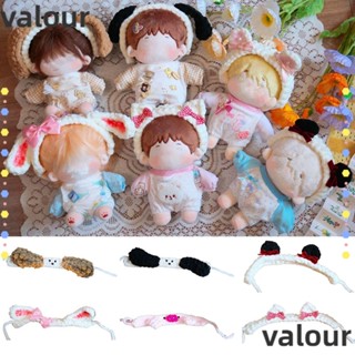 Valour ที่คาดผมตุ๊กตา 20 ซม. ของเล่นเปลี่ยนบ้าน เปลี่ยนชุด เกม Hairy Headwear